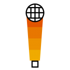 281203 Microphone R Orange