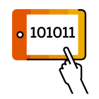 283077 Hand Tablet R Orange